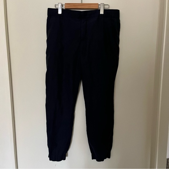 Vince Cropped Silky Cupro Joggers - Picture 1 of 8